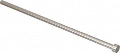 Gibraltar - 17/64" Pin Diam, 7/16" Head Diam x 1/4" Head Height, 8" OAL, Straight Ejector Pin - Steel, 7-3/4" Pin Length - Americas Industrial Supply