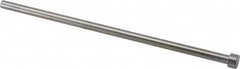 Gibraltar - 9/32" Pin Diam, 7/16" Head Diam x 1/4" Head Height, 8" OAL, Straight Ejector Pin - Steel, 7-3/4" Pin Length - Americas Industrial Supply