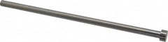 Gibraltar - 5/16" Pin Diam, 1/2" Head Diam x 1/4" Head Height, 8" OAL, Straight Ejector Pin - Steel, 7-3/4" Pin Length - Americas Industrial Supply