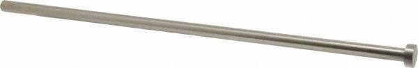 Gibraltar - 13/32" Pin Diam, 11/16" Head Diam x 1/4" Head Height, 14" OAL, Straight Ejector Pin - Steel, 13-3/4" Pin Length - Americas Industrial Supply