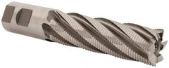 OSG - 1-1/4" Diam, Fine Pitch, 4" LOC, 6 Flute Cobalt Roughing Square End Mill - Uncoated, 6-1/2" OAL, 1-1/4" Shank Diam, Single End, 30° Helix - Americas Industrial Supply