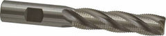 OSG - 5/8" Diam, Fine Pitch, 2-1/2" LOC, 4 Flute Cobalt Roughing Square End Mill - Uncoated, 4-5/8" OAL, 5/8" Shank Diam, Single End, Centercutting, 30° Helix - Americas Industrial Supply