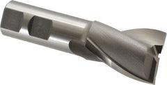 OSG - 1-1/4", 1-5/8" LOC, 7/8" Shank Diam, 3-7/8" OAL, 2 Flute, Cobalt Square End Mill - Single End, Uncoated, Spiral Flute, 30° Helix, Centercutting, Right Hand Cut, Right Hand Flute, Series 520 - Americas Industrial Supply