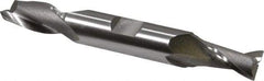 OSG - 7/16", 13/16" LOC, 1/2" Shank Diam, 3-3/4" OAL, 2 Flute, Cobalt Square End Mill - Double End, Uncoated, Spiral Flute, 30° Helix, Centercutting, Right Hand Cut, Right Hand Flute, Series 522 - Americas Industrial Supply