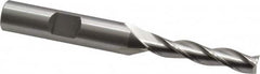 OSG - 1/4", 1-1/4" LOC, 3/8" Shank Diam, 3-1/16" OAL, 3 Flute, Cobalt Square End Mill - Single End, Uncoated, Spiral Flute, 30° Helix, Centercutting, Right Hand Cut, Right Hand Flute, Series 536 - Americas Industrial Supply