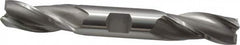 OSG - 3/4", 1-5/8" LOC, 3/4" Shank Diam, 5-5/8" OAL, 3 Flute, Cobalt Square End Mill - Double End, Uncoated, Spiral Flute, 30° Helix, Centercutting, Right Hand Cut, Right Hand Flute, Series 532 - Americas Industrial Supply