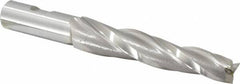 OSG - 2° Taper Angle per Side, 5/8" Small End Diam, 4-1/4" LOC, Cobalt 3 Flute Tapered Square End Mill - 6-1/2" OAL, 3/4" Shank Diam, Spiral Flute, 25° Helix - Americas Industrial Supply