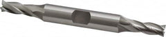 OSG - 1/4", 5/8" LOC, 3/8" Shank Diam, 3-3/8" OAL, 4 Flute, Cobalt Square End Mill - Double End, Uncoated, Spiral Flute, 30° Helix, Right Hand Cut, Right Hand Flute, Series 542 - Americas Industrial Supply
