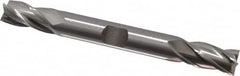 OSG - 3/8", 3/4" LOC, 3/8" Shank Diam, 3-1/2" OAL, 4 Flute, Cobalt Square End Mill - Double End, Uncoated, Spiral Flute, 30° Helix, Centercutting, Right Hand Cut, Right Hand Flute, Series 543 - Americas Industrial Supply