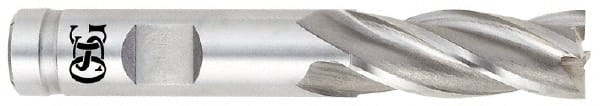 OSG - 2", 2" LOC, 2" Shank Diam, 5-3/4" OAL, 6 Flute, Cobalt Square End Mill - Americas Industrial Supply