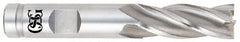 OSG - 2", 2" LOC, 2" Shank Diam, 5-3/4" OAL, 6 Flute, Cobalt Square End Mill - Americas Industrial Supply