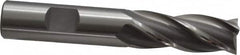 OSG - 5/8", 1-5/8" LOC, 5/8" Shank Diam, 3-3/4" OAL, 4 Flute, Cobalt Square End Mill - Single End, Uncoated, Spiral Flute, 30° Helix, Centercutting, Right Hand Cut, Right Hand Flute, Series 541 - Americas Industrial Supply