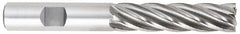 OSG - 1", 3" LOC, 1" Shank Diam, 5-1/2" OAL, 6 Flute, Cobalt Square End Mill - Single End, TiCN Finish, Spiral Flute, 30° Helix, Centercutting, Right Hand Cut, Right Hand Flute, Series 548 - Americas Industrial Supply