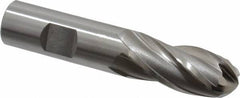 OSG - 3/4" Diam, 1-5/8" LOC, 4 Flute Cobalt Ball End Mill - Uncoated, Single End, 3-7/8" OAL, 3/4" Shank Diam, Spiral Flute - Americas Industrial Supply