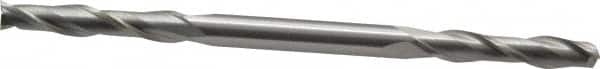 OSG - 3/16", 1" LOC, 3/16" Shank Diam, 3-3/8" OAL, 2 Flute, Cobalt Square End Mill - Double End, Uncoated, Spiral Flute, 30° Helix, Centercutting, Right Hand Cut, Right Hand Flute, Series 564 - Americas Industrial Supply