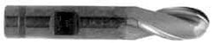OSG - 3/4" Diam, 3" LOC, 2 Flute Cobalt Ball End Mill - Uncoated, Single End, 5-1/4" OAL, 3/4" Shank Diam, Spiral Flute - Americas Industrial Supply