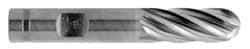 OSG - 5/8" Diam, 2-1/2" LOC, 4 Flute Cobalt Ball End Mill - Uncoated, Single End, 4-5/8" OAL, 5/8" Shank Diam, Spiral Flute - Americas Industrial Supply