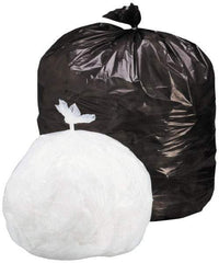 Ability One - 0.78 mil Thick, Heavy-Duty Trash Bags - Low-Density Polyethylene (LDPE), 33" Wide x 39" High, Clear - Americas Industrial Supply