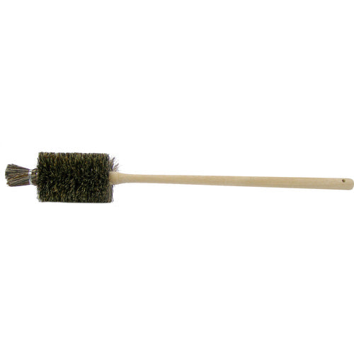 Toilet Bowl Brush, Professional, Grey Tampico Fill, Hardwood Handle - Americas Industrial Supply