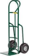 Little Giant - 800 Lb Capacity 49" OAH Hand Truck - 12 x 14" Base Plate, Loop Handle, Steel, Full Pneumatic Wheels - Americas Industrial Supply