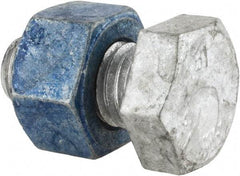 Value Collection - 3/4-10 Thread, 1-1/2" Length Under Head, Steel Hex Head Bolt - Hot Dipped Galvanized Coated, UNC Thread, ASTM A325 - Americas Industrial Supply