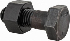 Value Collection - 3/4-10 Thread, 2-1/4" Length Under Head, Steel Hex Head Bolt - Uncoated, UNC Thread, ASTM A490 - Americas Industrial Supply