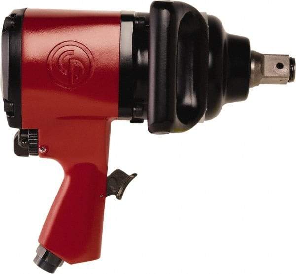 Chicago Pneumatic - 1" Drive, 4,400 RPM, 710 Ft/Lb Torque Impact Wrench - Pistol Grip Handle, 720 IPM, 41 CFM, 90 psi, 1/2" NPT Inlet - Americas Industrial Supply