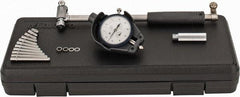 Mitutoyo - 11 Anvil, 2 to 6" Dial Bore Gage - 0.0001" Graduation, 5.9" Gage Depth, Accurate to 0.00008", Carbide Contact Point - Americas Industrial Supply