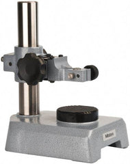 Mitutoyo - Rectangular Base, Indicator Transfer Stand - 205mm High, 6-5/8" Base Length x 4-21/64" Base Width x 1-3/4" Base Height, Includes Holder - Americas Industrial Supply