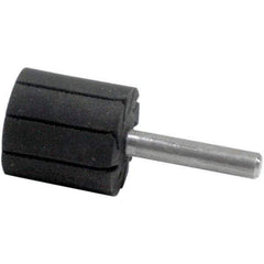 Dynabrade - 1" Wide x 1" Diam, Expander Wheel Spiral Band Drum - 1/4" Shank Diam, 12,000 RPM - Americas Industrial Supply