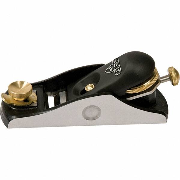 Stanley - Wood Planes & Shavers Type: Block Plane Overall Length (Inch): 6-1/2 - Americas Industrial Supply