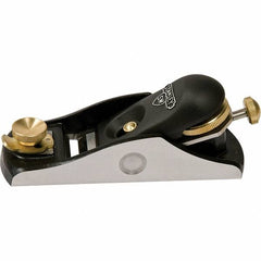 Stanley - Wood Planes & Shavers Type: Block Plane Overall Length (Inch): 6-1/2 - Americas Industrial Supply