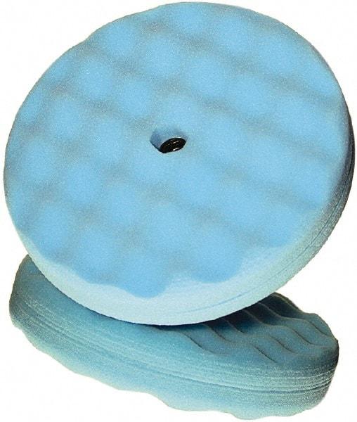 3M - 8" Diam Foam Buffing & Backing Pad - Quick Connect Attachment - Americas Industrial Supply