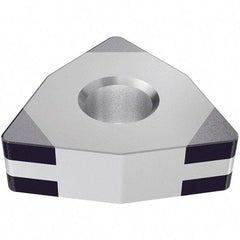 Iscar - WNGA431 TMC Grade IB55 CBN Turning Insert - Uncoated, 80° Trigon, 1/2" Inscr Circle, 3/16" Thick, 1/64" Corner Radius - Americas Industrial Supply