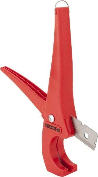 Ridgid - 1/8" to 1-5/8" Pipe Capacity, Tube & Pipe Cutter - Cuts Plastic, Rubber - Americas Industrial Supply