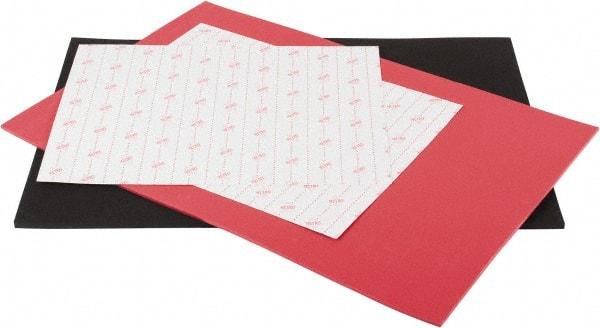 UFP Technologies - Tool Box Foam Foam Drawer Liner Insert Kits - 39" Wide x 26" Deep x 1/4 1/2" High, Black/Red, For All Storage Units - Americas Industrial Supply
