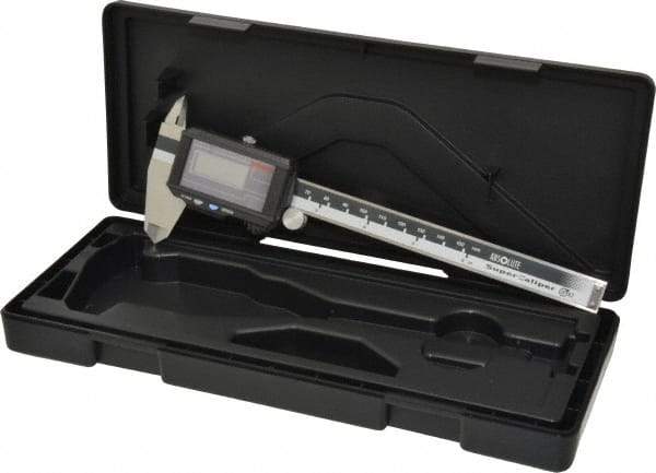 Mitutoyo - 0 to 150mm Range, 0.01mm Resolution, IP67 Electronic Caliper - Stainless Steel with 40mm Stainless Steel Jaws, 0.02mm Accuracy - Americas Industrial Supply