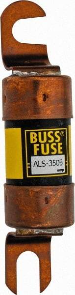 Cooper Bussmann - 350 Amp Time Delay Fast-Acting Forklift & Truck Fuse - 125VAC, 125VDC, 4.71" Long x 1" Wide, Bussman ALS-350, Ferraz Shawmut ALS350 - Americas Industrial Supply