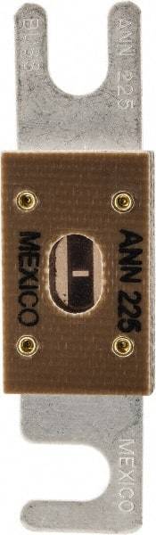 Cooper Bussmann - 225 Amp Non-Time Delay Fast-Acting Forklift & Truck Fuse - 125VAC, 80VDC, 3.18" Long x 0.75" Wide, Littelfuse CNN225, Bussman ANN-225, Ferraz Shawmut CNN225 - Americas Industrial Supply