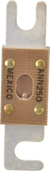 Cooper Bussmann - 250 Amp Non-Time Delay Fast-Acting Forklift & Truck Fuse - 125VAC, 80VDC, 3.18" Long x 0.75" Wide, Littelfuse CNN250, Bussman ANN-250, Ferraz Shawmut CNN250 - Americas Industrial Supply