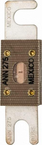 Cooper Bussmann - 275 Amp Non-Time Delay Fast-Acting Forklift & Truck Fuse - 125VAC, 80VDC, 3.18" Long x 0.75" Wide, Littelfuse CNN275, Bussman ANN-275, Ferraz Shawmut CNN275 - Americas Industrial Supply