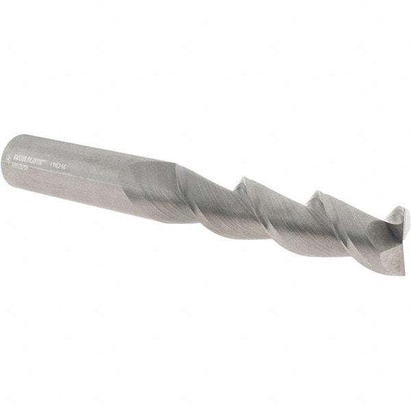 Made in USA - Roughing & Finishing Mill - Straight Shank, 48° Helix - Americas Industrial Supply
