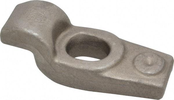 Gibraltar - 4" OAL x 1-5/8" Overall Width x 1-7/16" Overall Height, Gooseneck Clamp - Grade ASTM A521, Class CA Forged Steel, 15/16" Slot Len x 11/16" Slot Width, 3/4" Neck Len - Americas Industrial Supply
