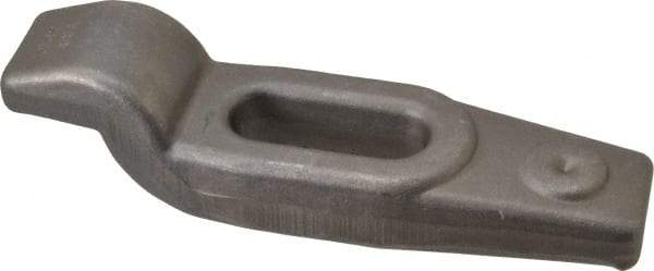 Gibraltar - 8" OAL x 2-1/8" Overall Width x 2-1/16" Overall Height, Gooseneck Clamp - Grade ASTM A521, Class CA Forged Steel, 2-7/16" Slot Len x 13/16" Slot Width, 1-1/4" Neck Len - Americas Industrial Supply