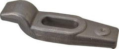 Gibraltar - 8" OAL x 2-1/8" Overall Width x 2-1/16" Overall Height, Gooseneck Clamp - Grade ASTM A521, Class CA Forged Steel, 2-7/16" Slot Len x 13/16" Slot Width, 1-1/4" Neck Len - Americas Industrial Supply