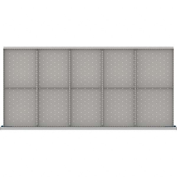 LISTA - 10-Compartment Drawer Divider Layout for 3.15" High Drawers - Americas Industrial Supply