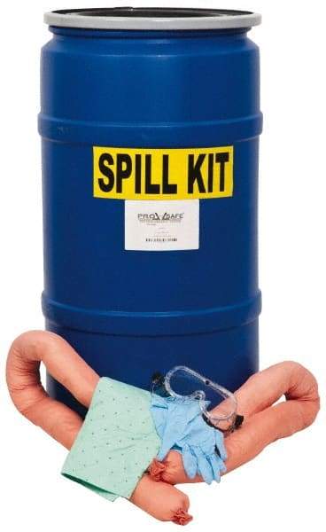 PRO-SAFE - Hazardous Materials Spill Kit - 30 Gal Drum - Americas Industrial Supply