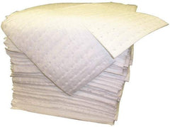 PRO-SAFE - 30 Gal Capacity per Package, Oil Only Pad - 17" Long x 15" Wide, White, Polypropylene - Americas Industrial Supply