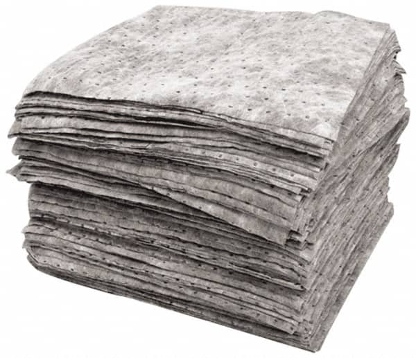 PRO-SAFE - 61 Gal Capacity per Package, Universal Roll - 150' Long x 30" Wide, Gray, Polypropylene - Americas Industrial Supply