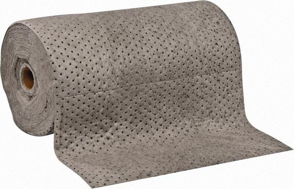 PRO-SAFE - 57 Gal Capacity per Package, Universal Roll - 150' Long x 30" Wide, Gray, Polypropylene - Americas Industrial Supply